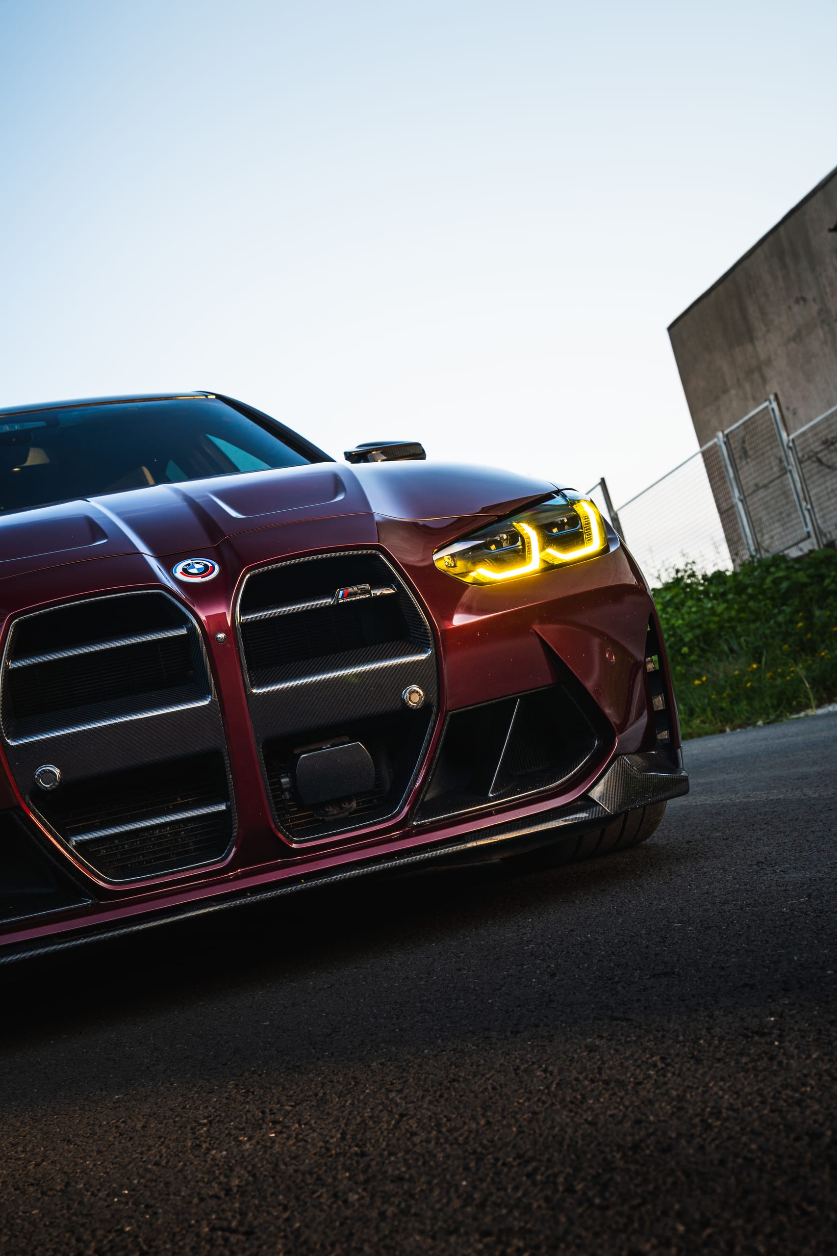 BMW M3 Competition — hero left