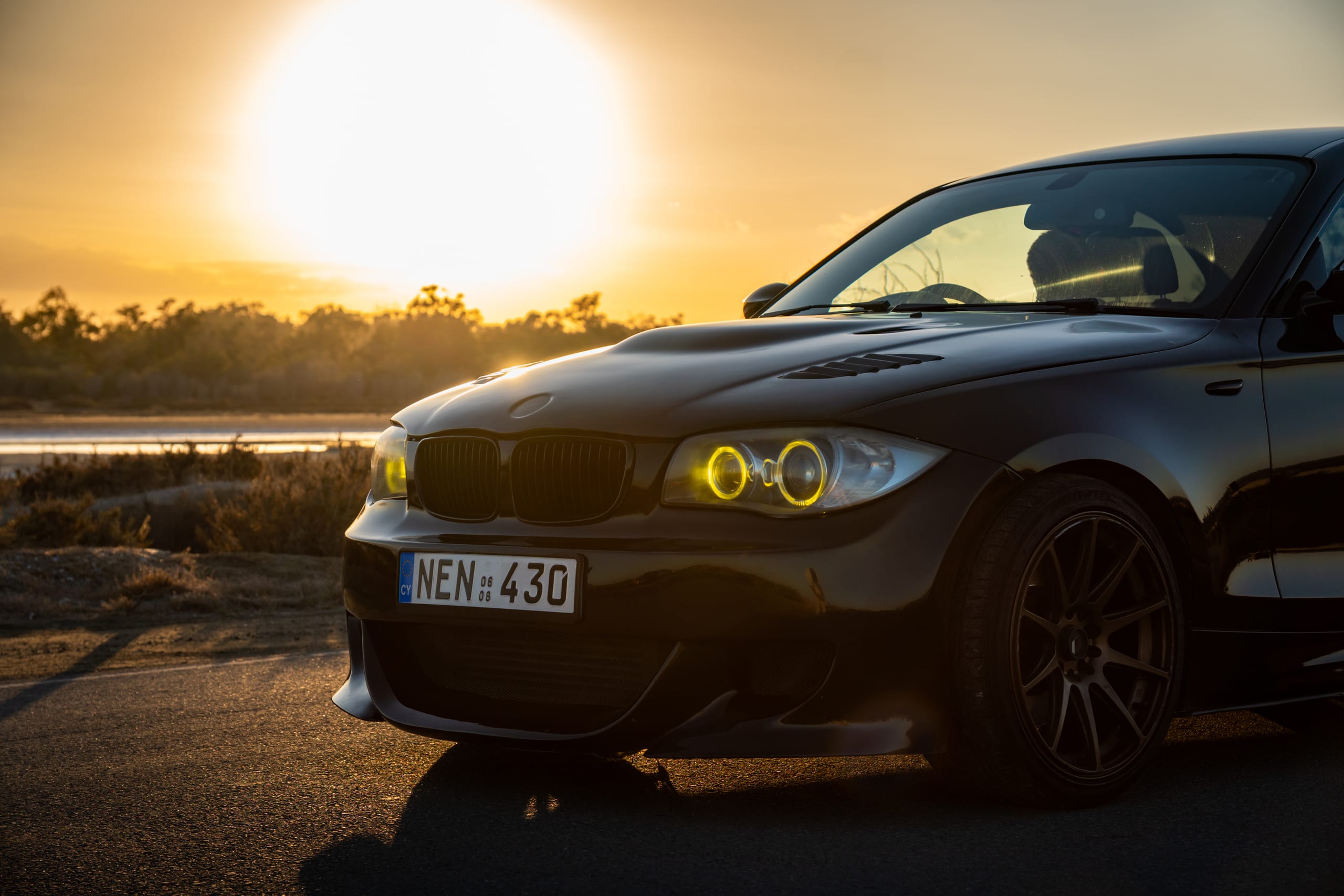 Black BMW E82 — 3
