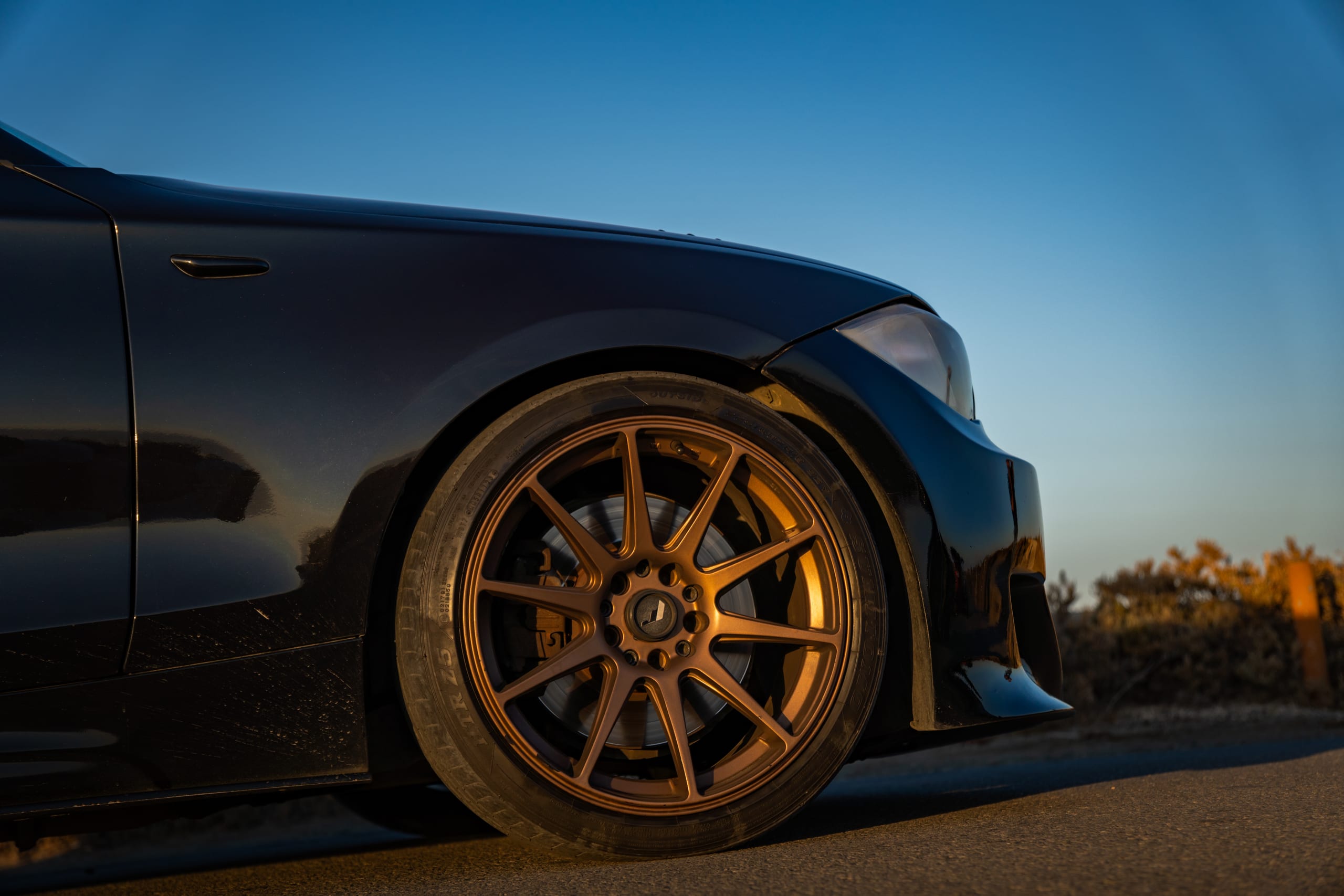 Black BMW E82 — 6