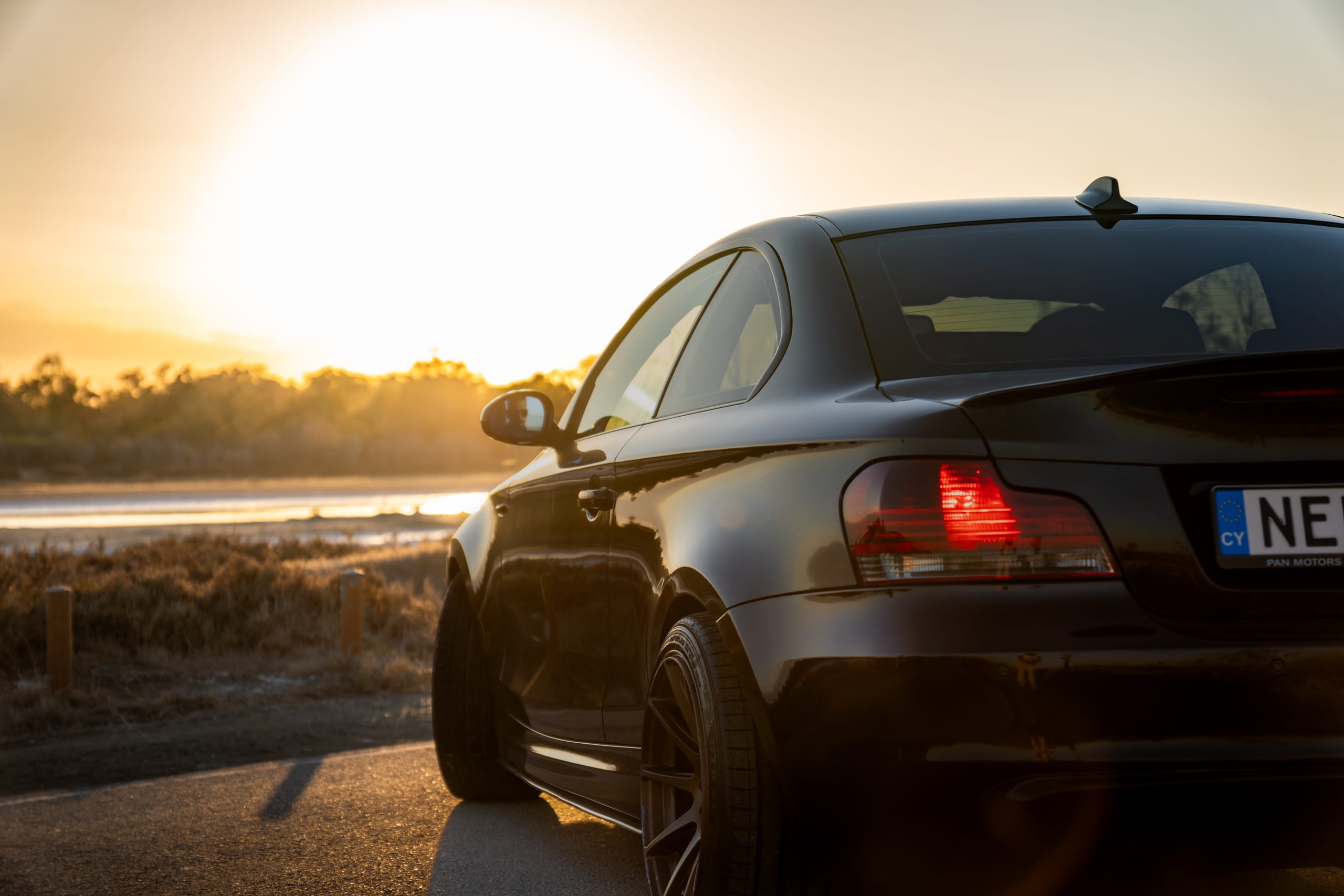 Black BMW E82 — 4