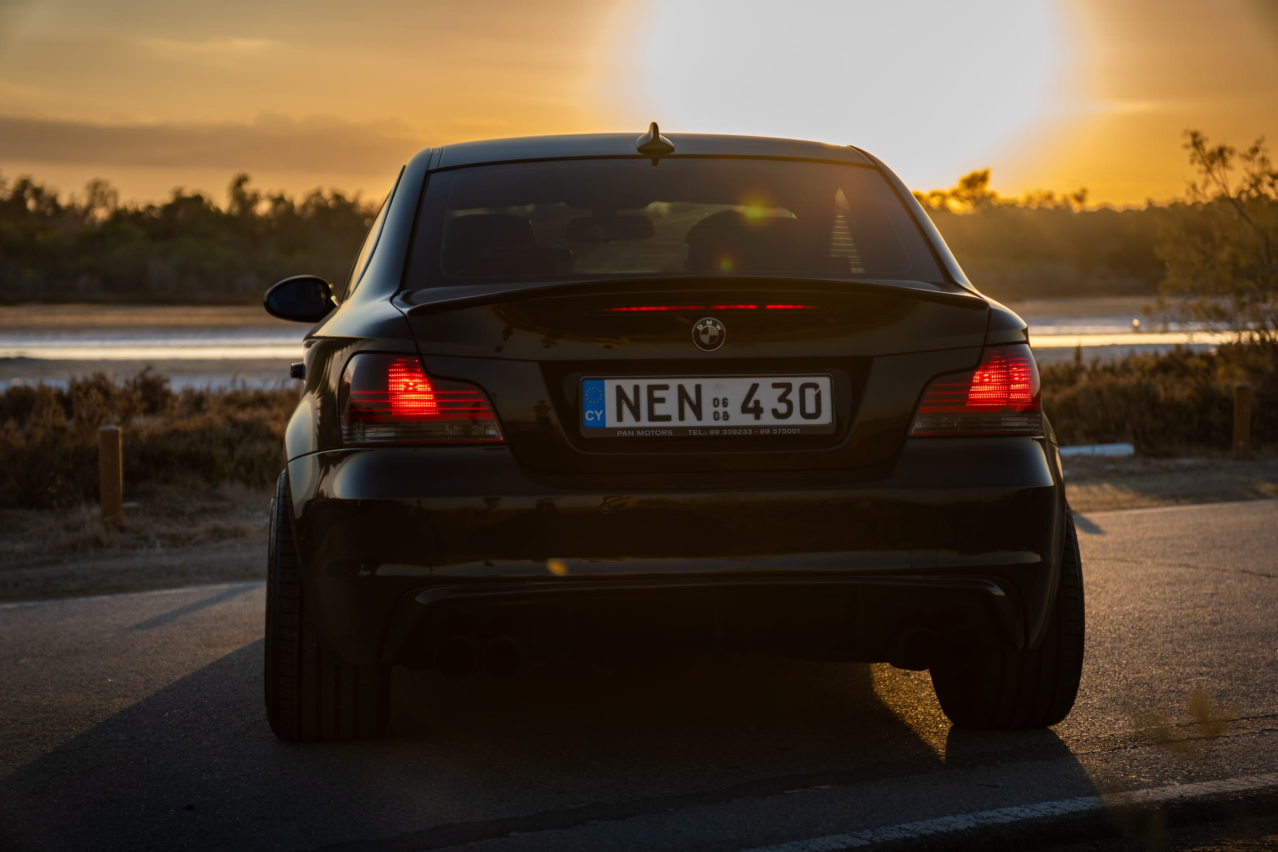 Black BMW E82 — 5