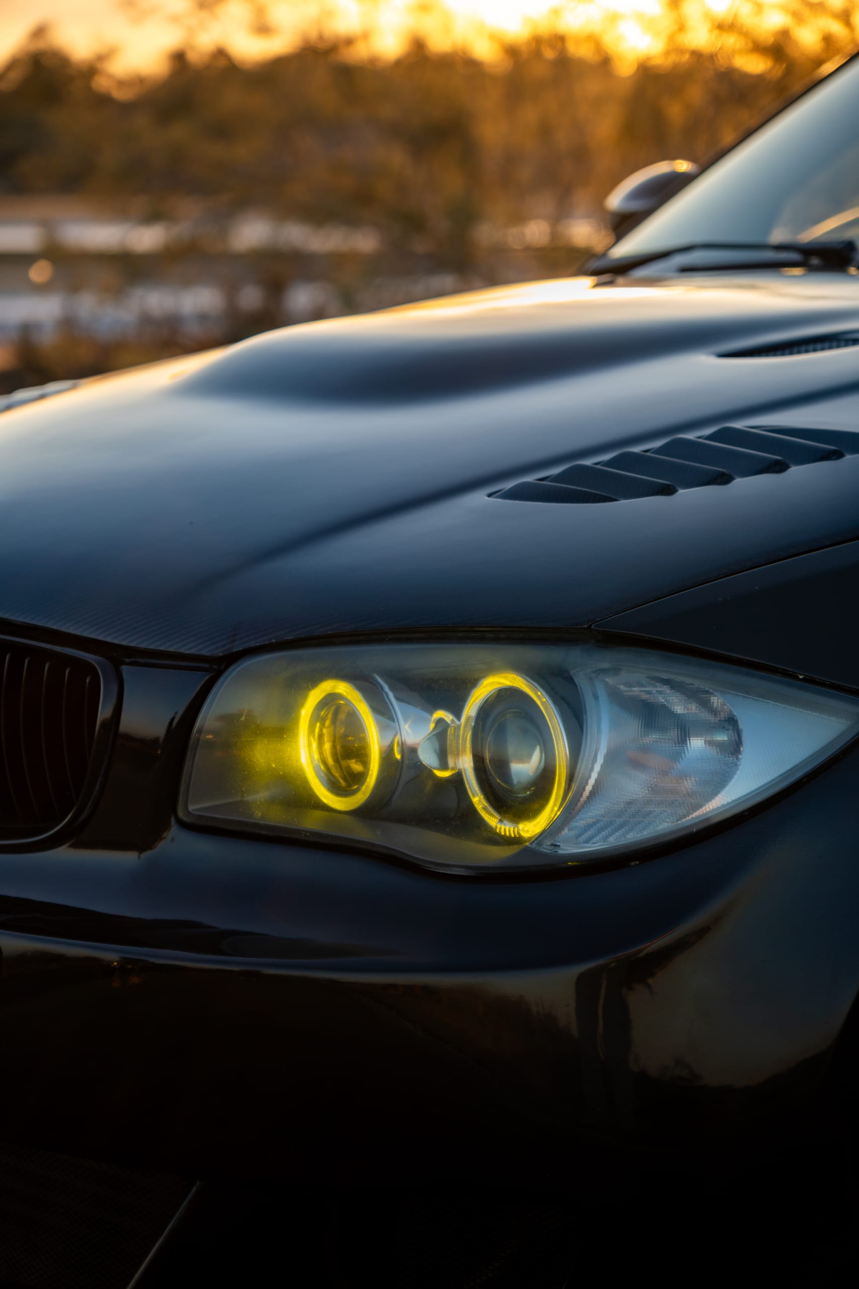 Black BMW E82 — 13